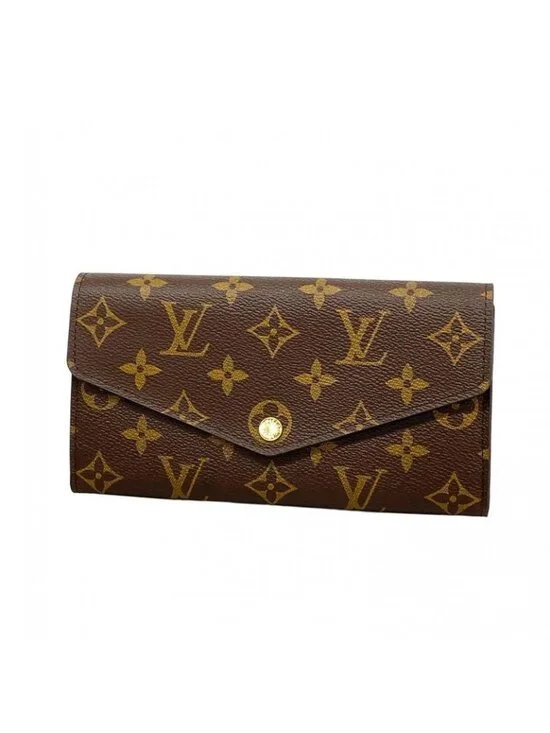 Louis Vuitton Wallet Monogram Portefeuille Sarah Brown - Picture 1 of 7